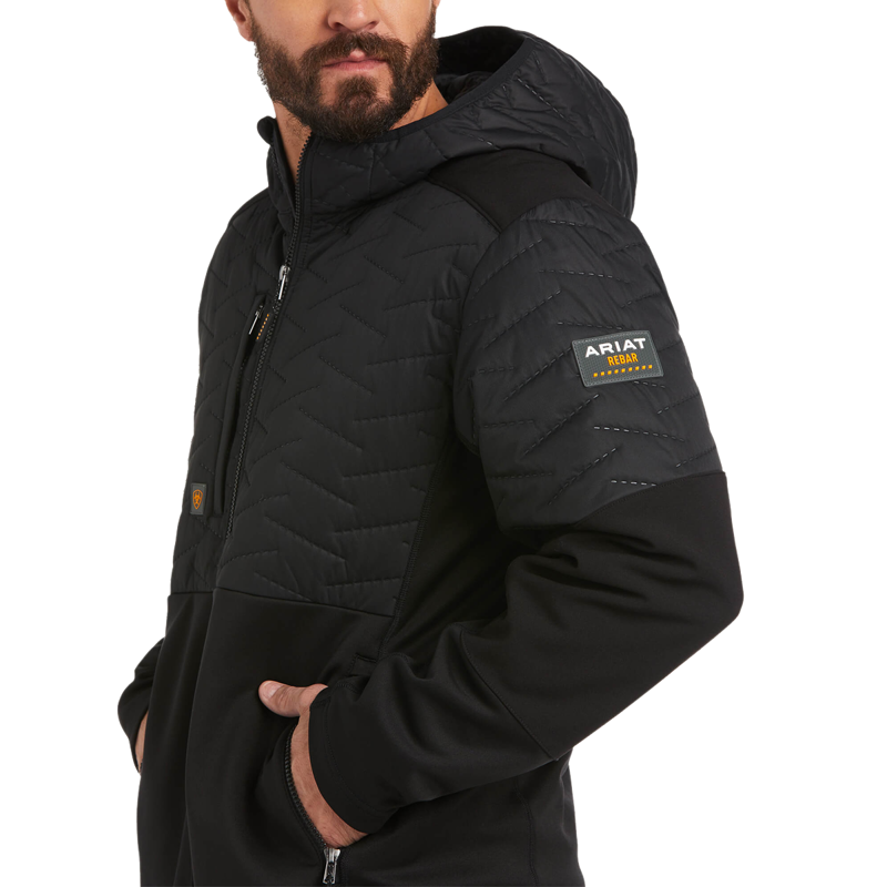 Ariat Men's Rebar Cloud 9 Insulated Jacket - Black-1